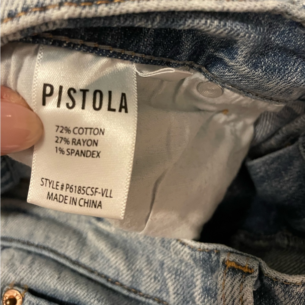 PISTOLA High Rise Split Hem Jeans - Picture 7 of 12